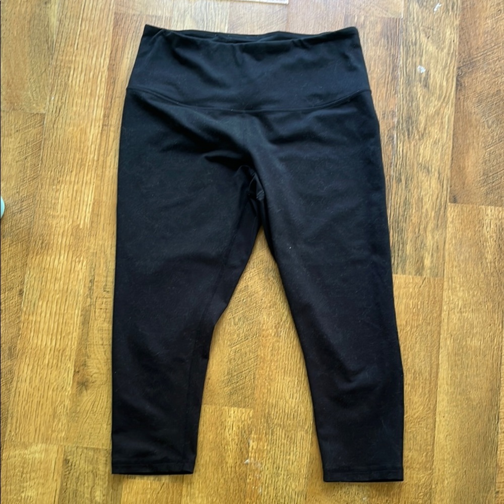 Black High-Waisted Leggings